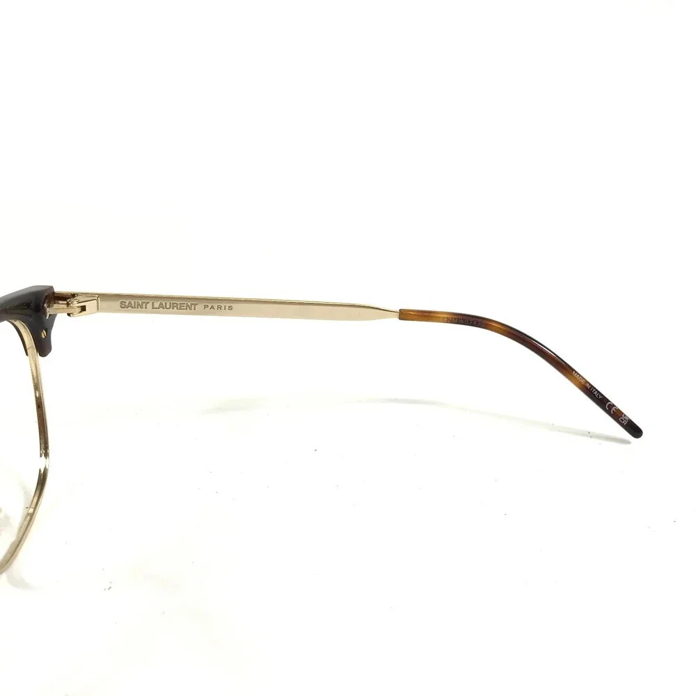 Saint Laurent Eyeglasses Frames SL649/F 002 Tortoise Gold Cat Eye 54-20-145